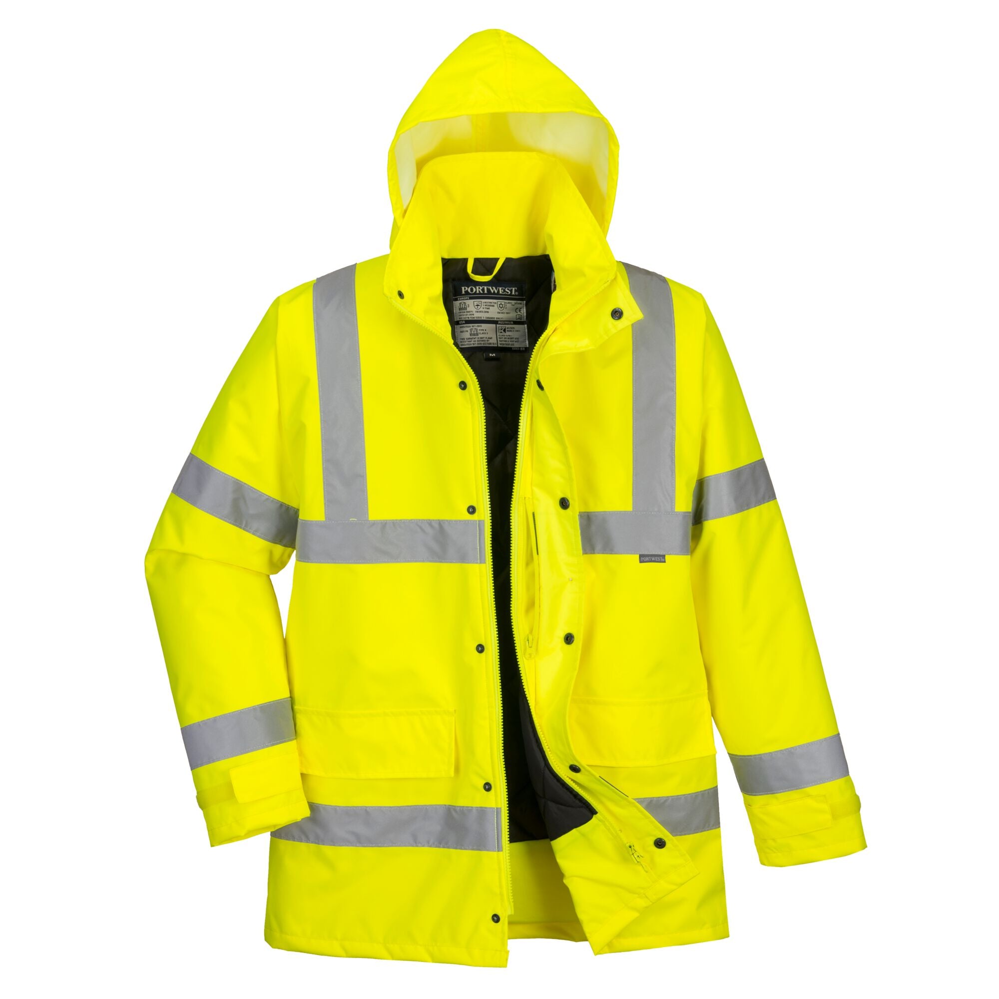 Hi Vis Winter Traffic Jacket